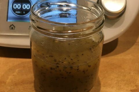 Cliquez pour zoomer ! Confiture de kiwis aux pommes Thermomix par missbzh