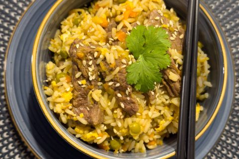 Cliquez pour zoomer ! Riz au boeuf à la chinoise Thermomix par nenexx