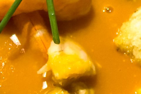 Cliquez pour zoomer ! Velouté de lotte aux crevettes Thermomix par nenexx