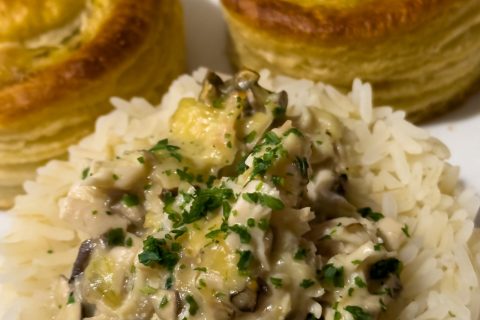 Cliquez pour zoomer ! Vols au vent dinde et champignons Thermomix par nenexx