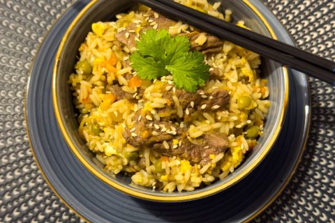 Cliquez pour zoomer ! Riz au boeuf à la chinoise Thermomix par nenexx