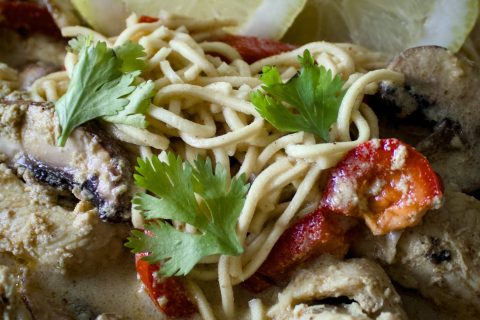Cliquez pour zoomer ! Ramen thaï au poulet Thermomix par nenexx