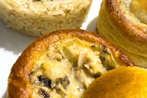 Cliquez pour zoomer ! Vols au vent dinde et champignons Thermomix par nenexx