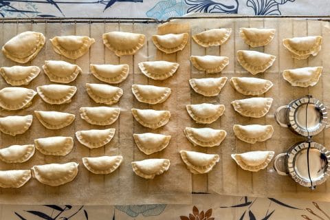 Cliquez pour zoomer ! Gyoza poulet et chou chinois Thermomix par nenexx