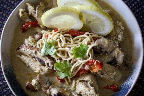 Cliquez pour zoomer ! Ramen thaï au poulet Thermomix par nenexx