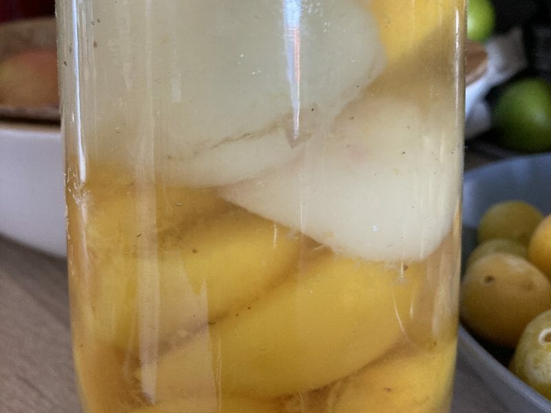 Cliquez pour zoomer ! Pêches au varoma Thermomix par caromour69