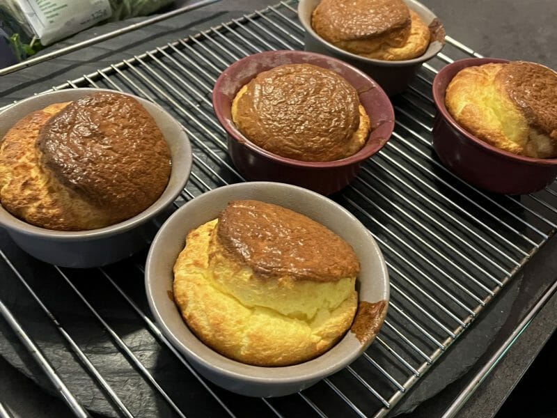 Cliquez pour zoomer ! Soufflé au fromage Thermomix par caromour69
