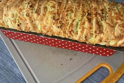 Cliquez pour zoomer ! Pain à l’ail, persil et mozzarella Thermomix par marie_277
