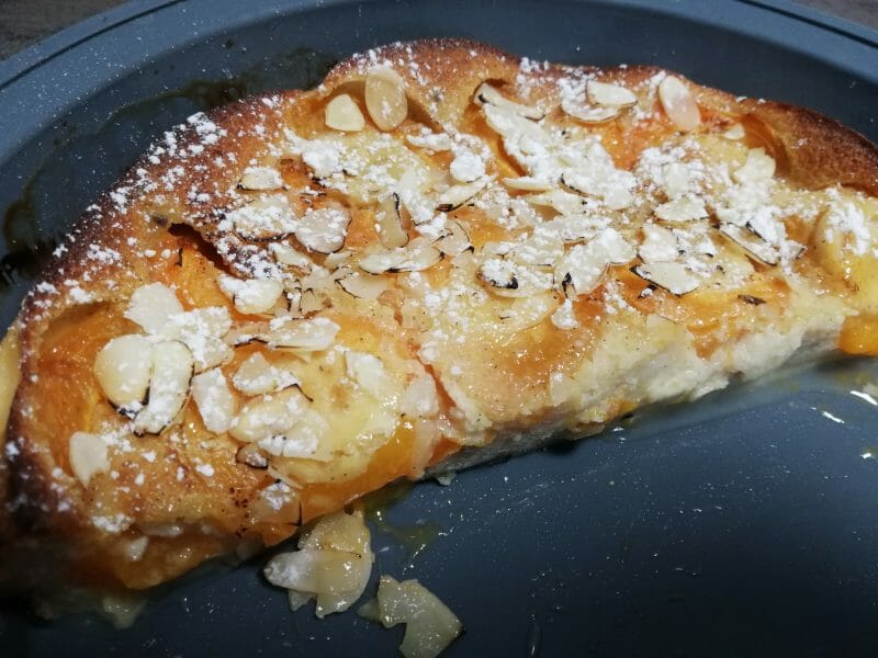 Cliquez pour zoomer ! Clafoutis aux abricots Thermomix par stephanie37200