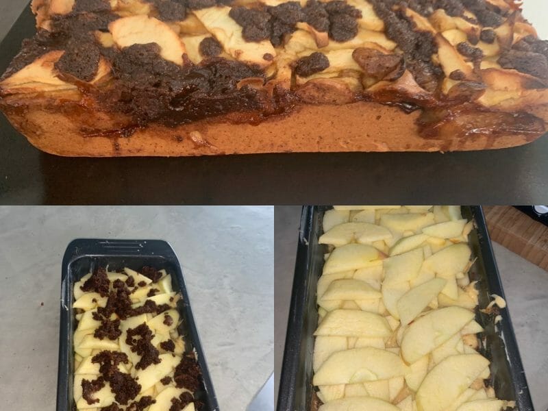 Cliquez pour zoomer ! Cake aux pommes à l’ancienne Thermomix par laurence_80