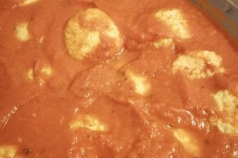 Cliquez pour zoomer ! Boulettes de ricotta sauce tomate Thermomix par nelly42800