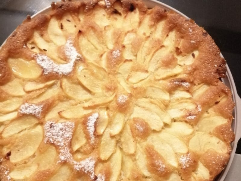 Cliquez pour zoomer ! Tarte Suisse aux pommes Thermomix par nelly42800
