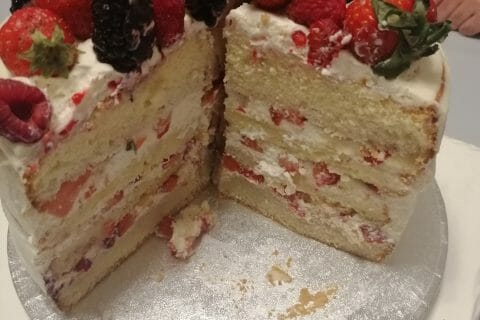 Cliquez pour zoomer ! Shortcake aux fraises Thermomix par nanou90