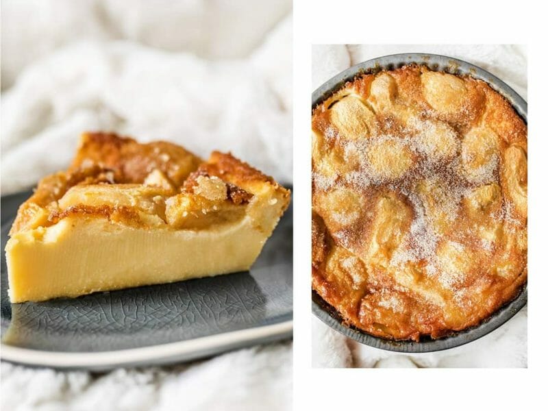 Cliquez pour zoomer ! Flognarde aux pommes (clafoutis aux pommes) Thermomix par adeleensior