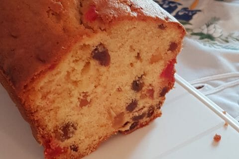 Cliquez pour zoomer ! Cake aux fruits confits Thermomix par veronique67