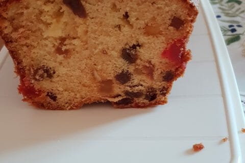 Cliquez pour zoomer ! Cake aux fruits confits Thermomix par veronique67