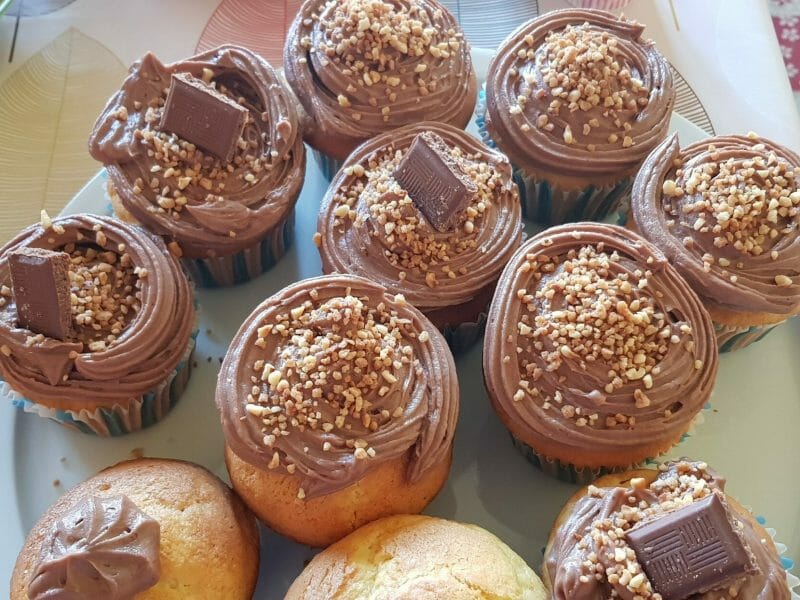 Cliquez pour zoomer ! Cupcakes au nutella Thermomix par veronique67