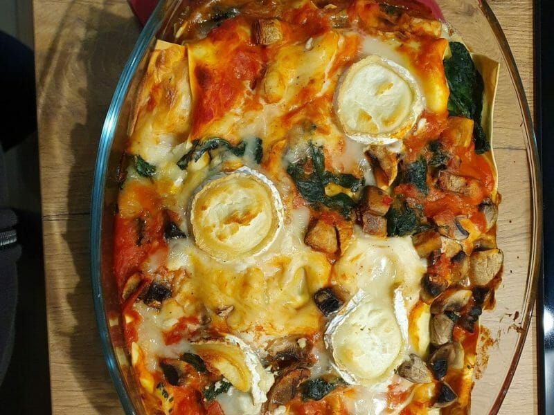 Cliquez pour zoomer ! Lasagnes épinards et chèvre Thermomix par joanne_13