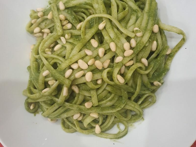 Cliquez pour zoomer ! Tagliatelles à la crème d’épinards Thermomix par joanne_13