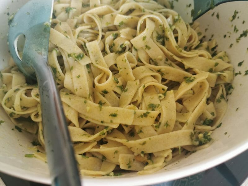Cliquez pour zoomer ! Spaghetti à l’ail et à l’huile d’olive Thermomix par siana_5
