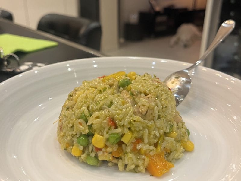 Cliquez pour zoomer ! Arroz con pollo Thermomix par jujugalou