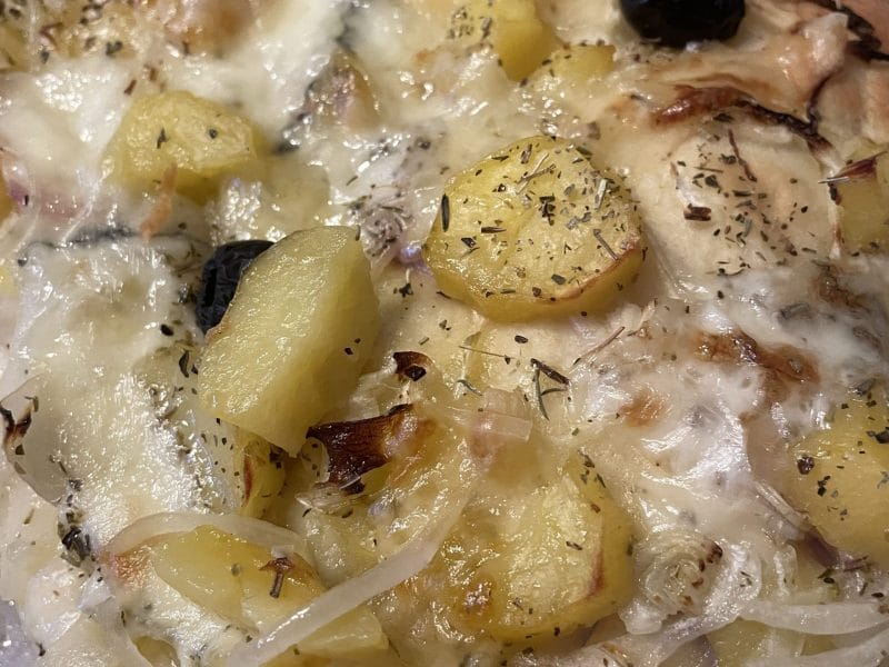 Cliquez pour zoomer ! Focaccia aux oignons Thermomix par Fanynini