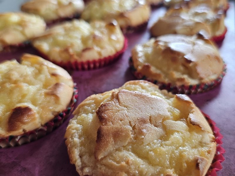 Cliquez pour zoomer ! Fondants au citron, coeur de lemon curd Thermomix par anaiiiis