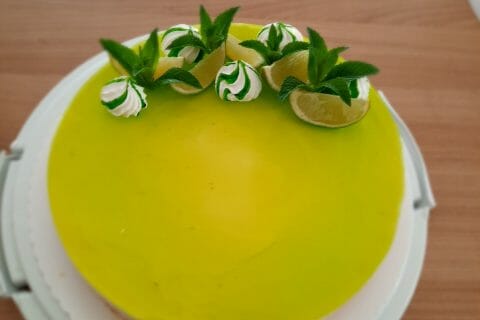 Cliquez pour zoomer ! Bavarois Mojito Thermomix par chris6487