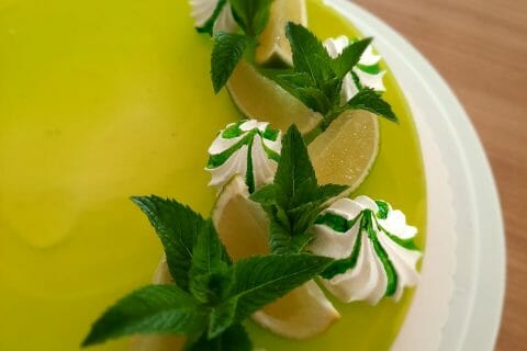Cliquez pour zoomer ! Bavarois Mojito Thermomix par chris6487