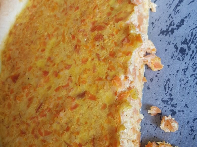 Cliquez pour zoomer ! Tarte à la carotte Thermomix par jeny44600
