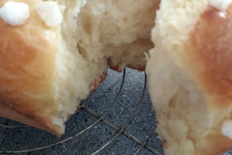 Cliquez pour zoomer ! Brioche tressée à la mie filante Thermomix par auroremcc