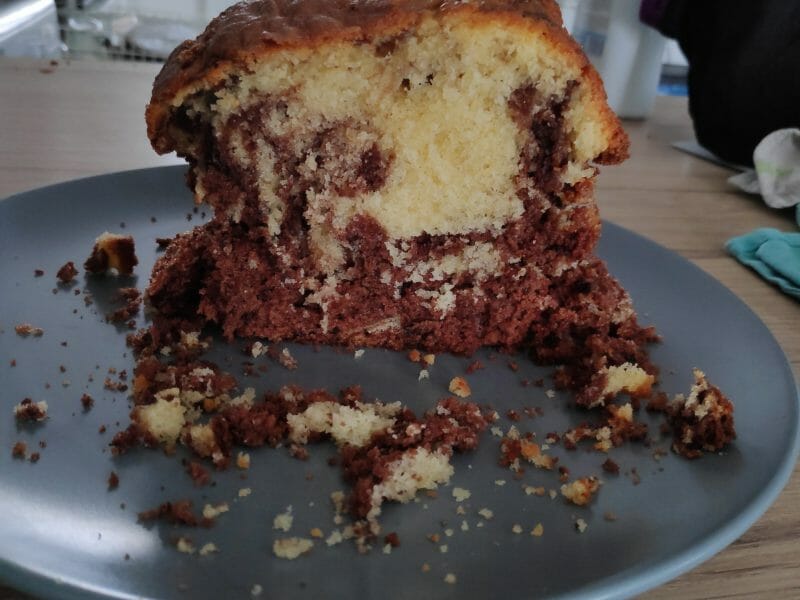 Cliquez pour zoomer ! Marbré au chocolat Thermomix par Fanny