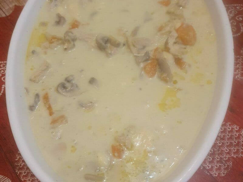 Cliquez pour zoomer ! Blanquette de dinde au bleu d’auvergne Thermomix par marie_laure_8