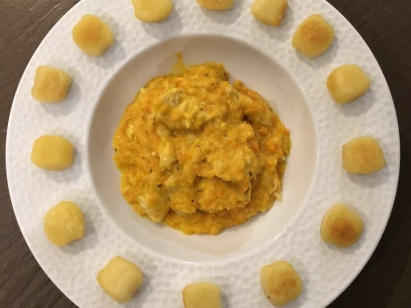 Cliquez pour zoomer ! Bouchées de poulet aux carottes Thermomix par Mara