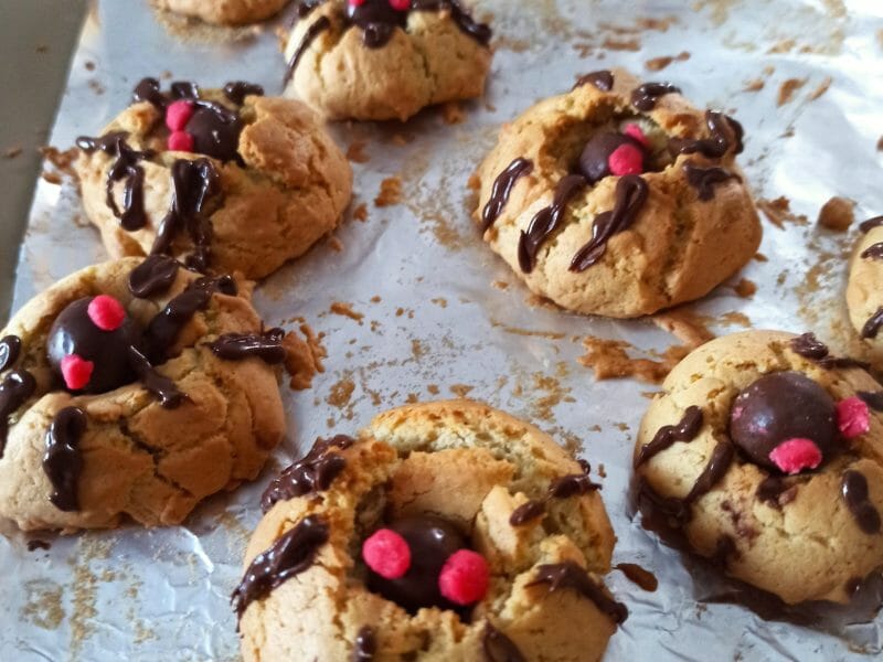 Cliquez pour zoomer ! Spider cookies – cookies araignées Thermomix par cilvie91