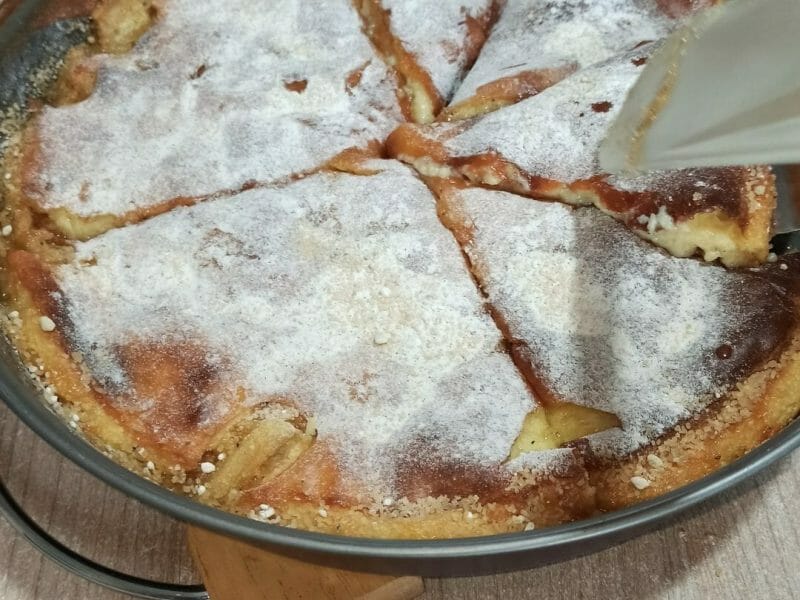 Cliquez pour zoomer ! Flognarde aux pommes Thermomix par cilvie91