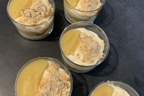 Cliquez pour zoomer ! Verrines pommes caramel et spéculoos Thermomix par lisablgr