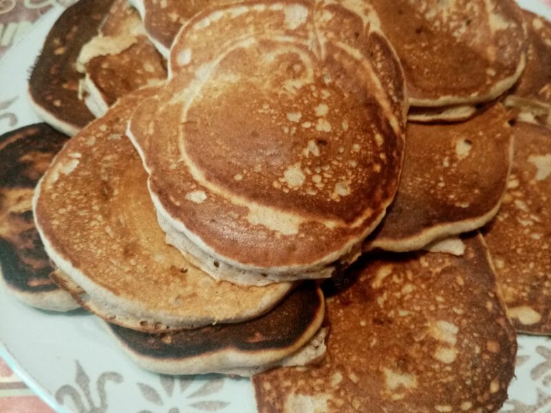 Cliquez pour zoomer ! Pancakes à la banane Thermomix par @01@avril@