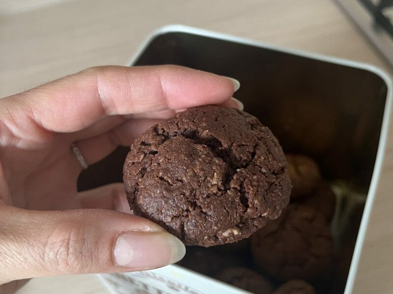 Cliquez pour zoomer ! Cookies avoine et chocolat Thermomix par aureliepaq