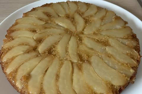 Cliquez pour zoomer ! Gâteau renversé aux poires Thermomix par aureliepaq