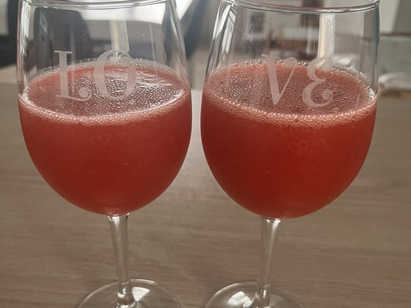 Cliquez pour zoomer ! Daïquiri fraise Thermomix par aureliepaq