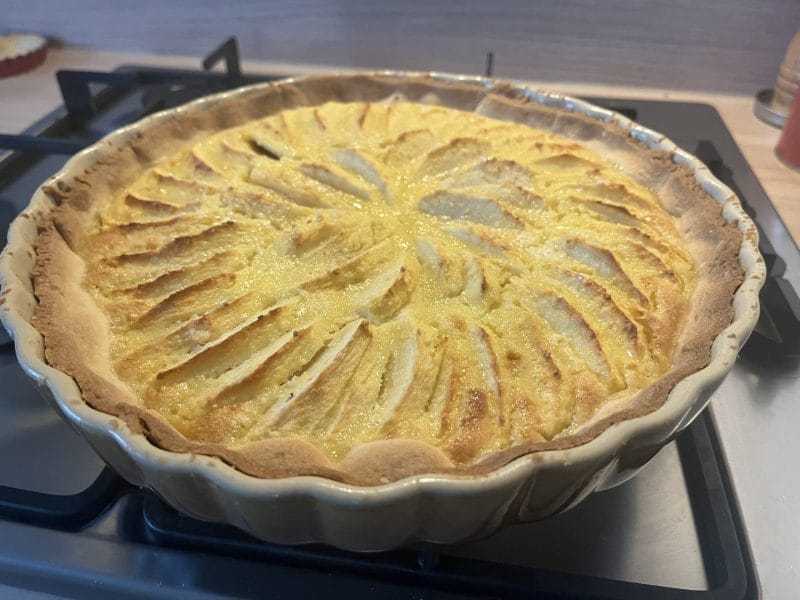Cliquez pour zoomer ! Tarte normande aux pommes Thermomix par aureliepaq