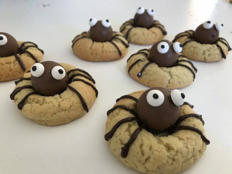 Cliquez pour zoomer ! Spider cookies – cookies araignées Thermomix par aureliepaq