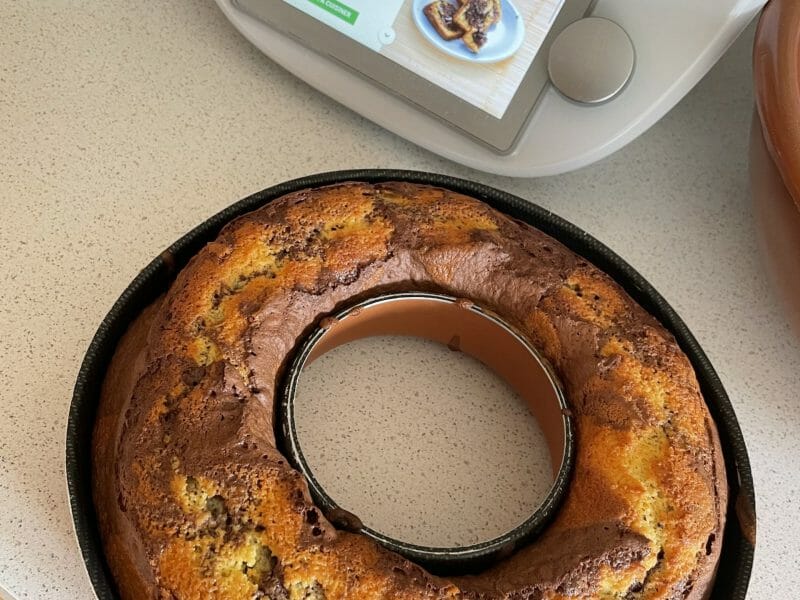 Cliquez pour zoomer ! Marbré au chocolat Thermomix par oumsy