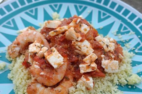 Cliquez pour zoomer ! Crevettes à la grecque Thermomix par chabrun63