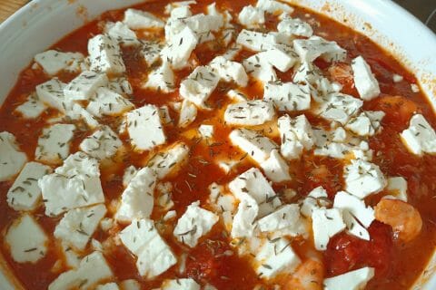 Cliquez pour zoomer ! Crevettes à la grecque Thermomix par chabrun63