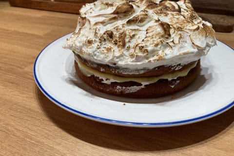 Cliquez pour zoomer ! Gâteau au citron meringué Thermomix par Christ08