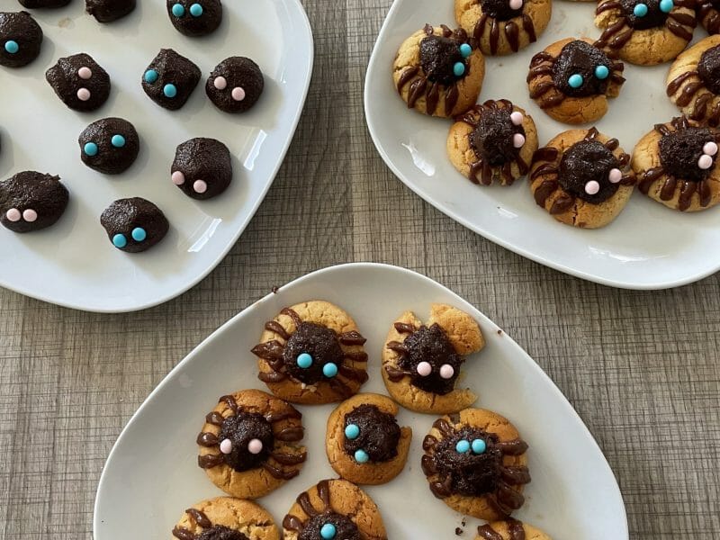 Cliquez pour zoomer ! Spider cookies – cookies araignées Thermomix par clarisse_16
