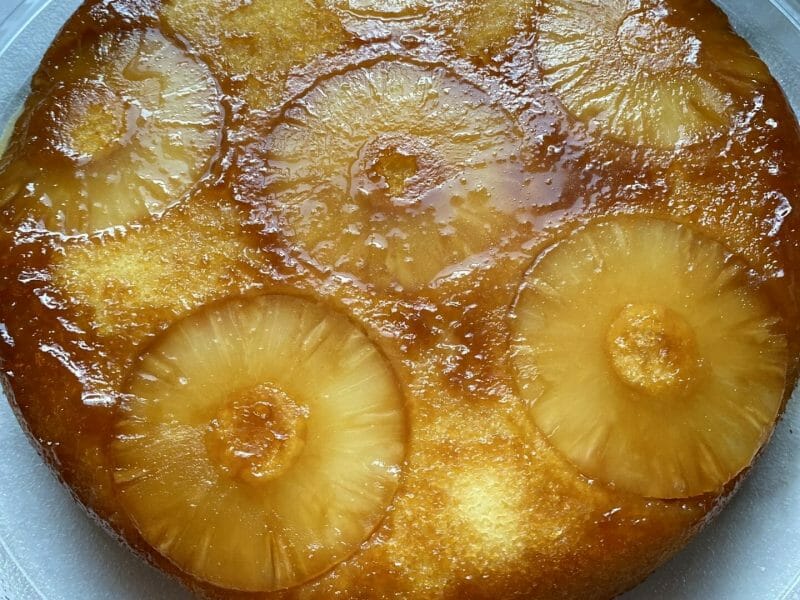 Cliquez pour zoomer ! Gâteau renversé à l’ananas Thermomix par leatitia13