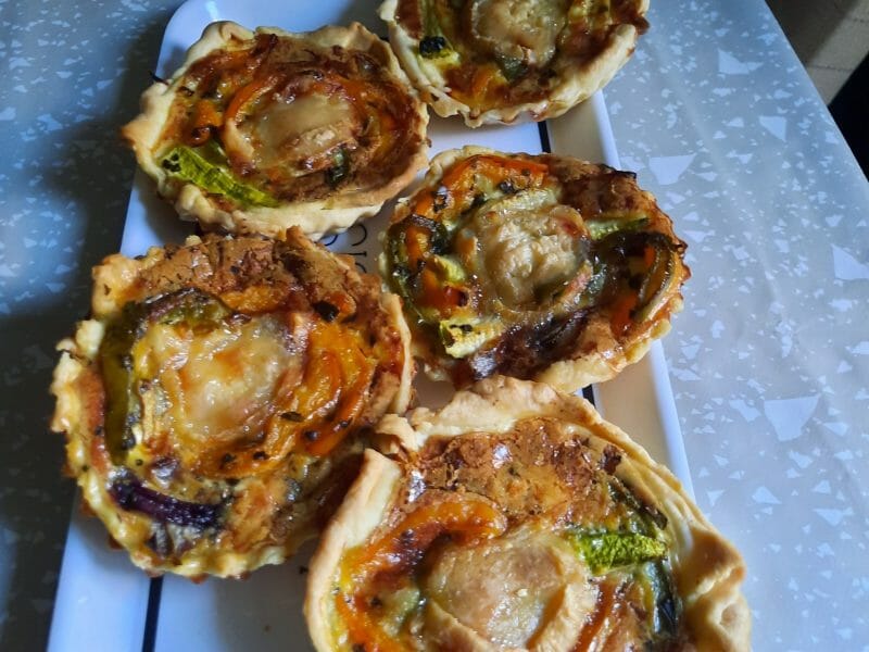 Cliquez pour zoomer ! Quiche poivrons et courgettes Thermomix par choupette83